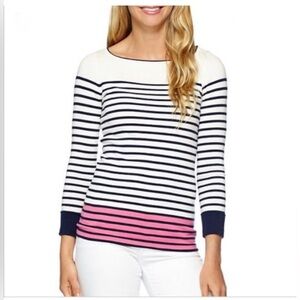 Lilly‎ Pulitzer Maria Boatneck Sweater Size Medium